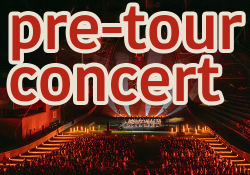 Pre-tour concert before going to France