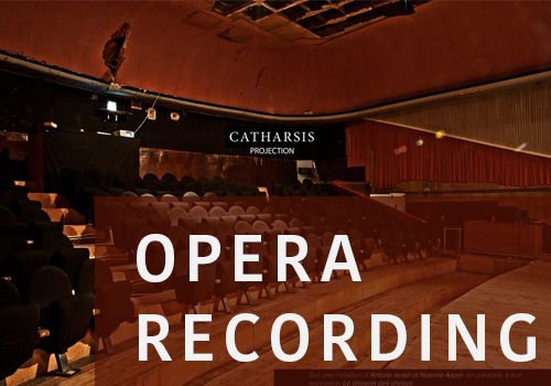 Recording of opera "La véritable histoire de la Dame Blanche"