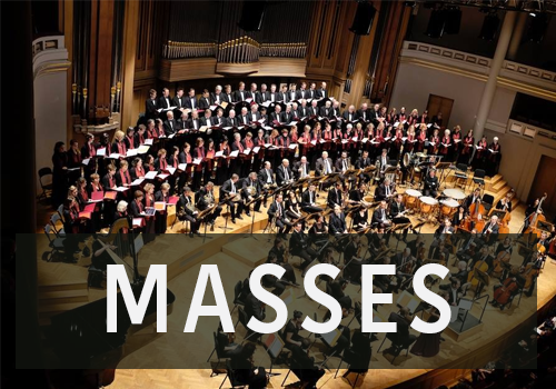 Bruckner mass and Poulenc's Gloria